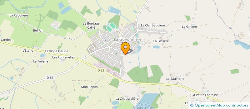 localisation de l'entreprise MONSIEUR VALENTIN SAUVETRE à MONTAIGU-VENDEE