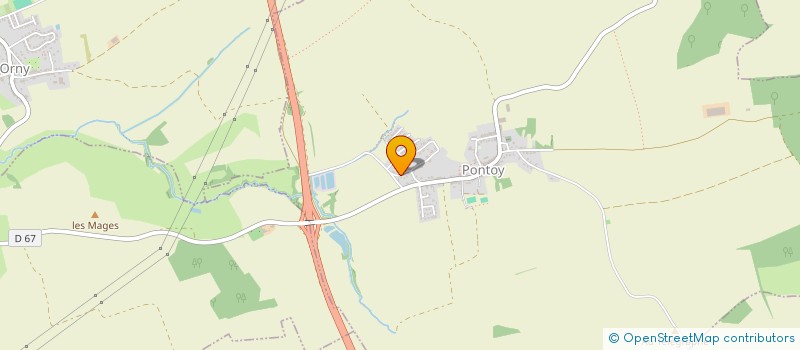 localisation de l'entreprise MONSIEUR VALENTIN SCHARBANO  PONTOY