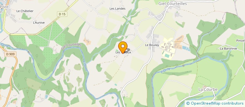localisation de l'entreprise MONSIEUR VALENTIN SCHNEIDER à GIEL-COURTEILLES