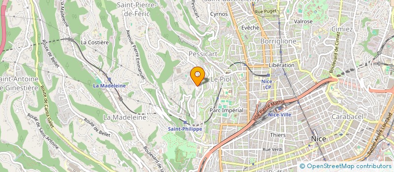 localisation de l'entreprise MONSIEUR VALENTIN SCRIVA à NICE
