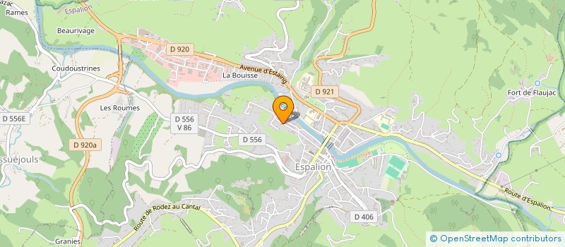 localisation de l'entreprise MONSIEUR VALENTIN SERRANO  ESPALION