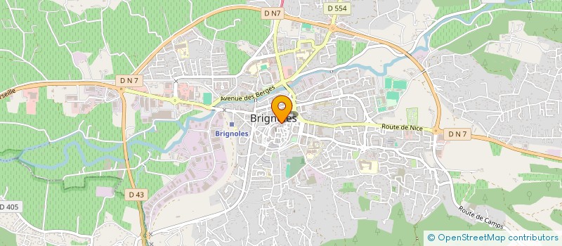 localisation de l'entreprise MONSIEUR VALENTIN SERVANT à BRIGNOLES