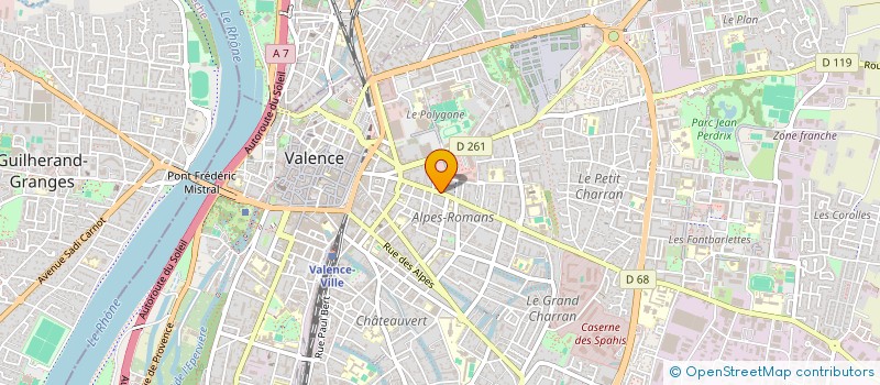 localisation de l'entreprise MONSIEUR VALENTIN SIGNOL à VALENCE