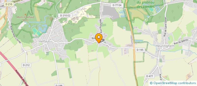 localisation de l'entreprise MONSIEUR VALENTIN SINGLIT  HELFAUT