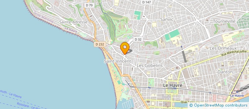 localisation de l'entreprise MONSIEUR VALENTIN SIPAN à LE HAVRE