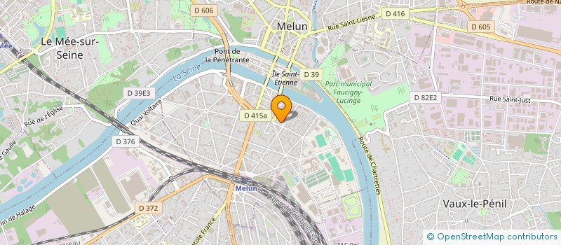localisation de l'entreprise MONSIEUR VALENTIN SIRET à MELUN