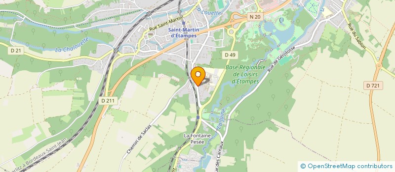 localisation de l'entreprise MONSIEUR VALENTIN SOEN à ETAMPES