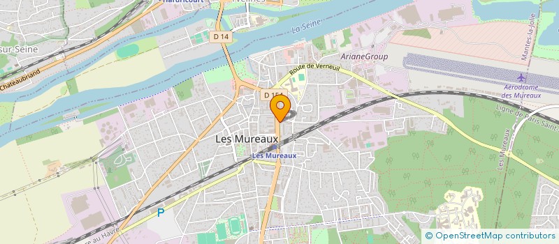 localisation de l'entreprise MONSIEUR VALENTIN SOUCOURS à LES MUREAUX