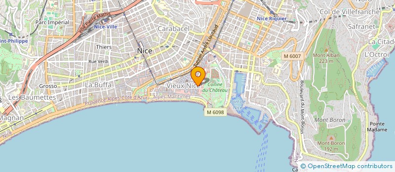 localisation de l'entreprise MONSIEUR VALENTIN SOUQUET à NICE