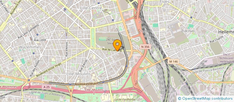 localisation de l'entreprise MONSIEUR VALENTIN SOUTIF à LILLE