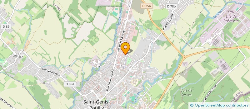 localisation de l'entreprise MONSIEUR VALENTIN SPADONE à SAINT-GENIS-POUILLY
