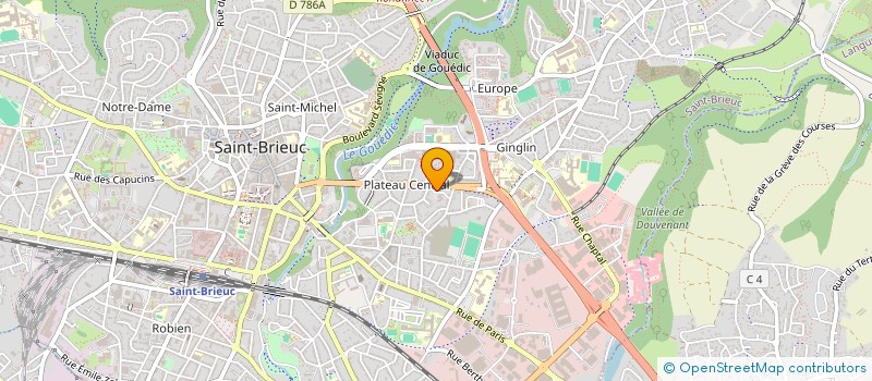 localisation de l'entreprise MONSIEUR VALENTIN SPAGNESI à SAINT-BRIEUC