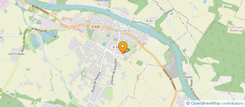 localisation de l'entreprise MONSIEUR VALENTIN SPASOV  BESSIERES