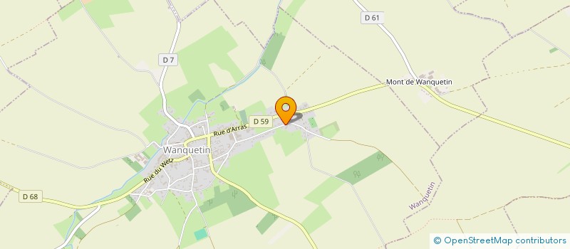 localisation de l'entreprise MONSIEUR VALENTIN STIEGER  ORCHIES