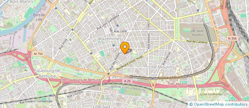localisation de l'entreprise MONSIEUR VALENTIN STIEVENART KOZLOWSKI à LILLE