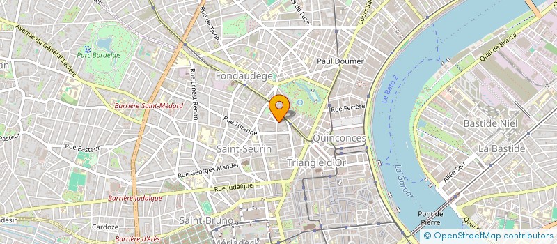 localisation de l'entreprise MONSIEUR VALENTIN STUHLFAUTH  BORDEAUX