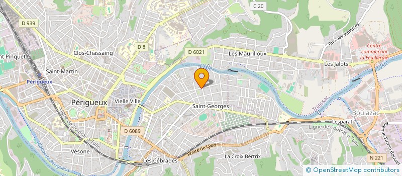 localisation de l'entreprise MONSIEUR VALENTIN TACHOIRES  PERIGUEUX