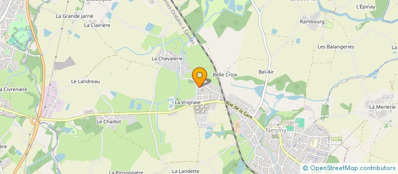 localisation de l'entreprise MONSIEUR VALENTIN TALON  NESMY