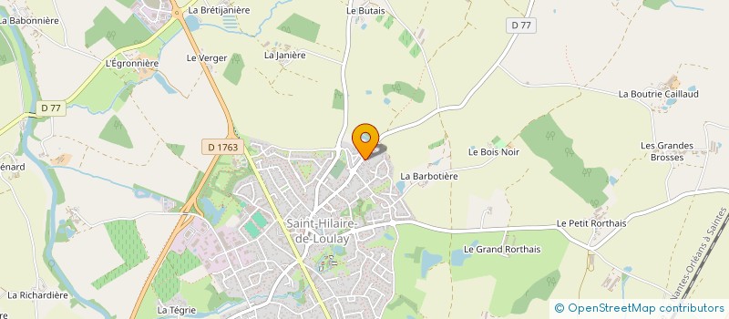 localisation de l'entreprise MONSIEUR VALENTIN TESSEREAU à MONTAIGU-VENDEE