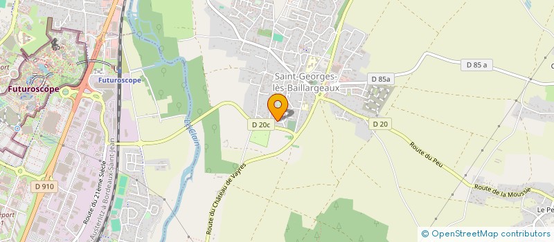 localisation de l'entreprise MONSIEUR VALENTIN TESSEREAU  VAUX-SUR-VIENNE