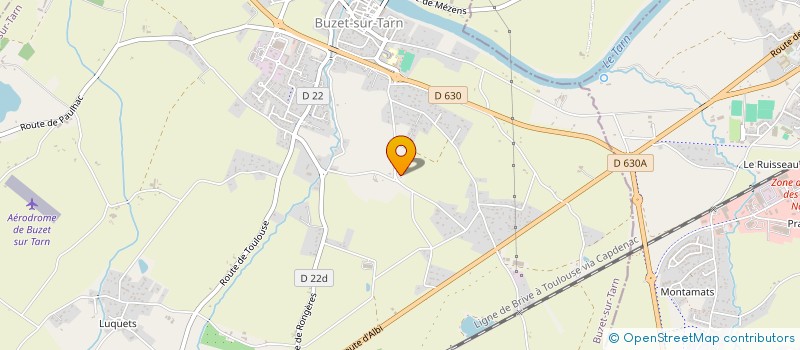 localisation de l'entreprise MONSIEUR VALENTIN TEXIER à BUZET-SUR-TARN