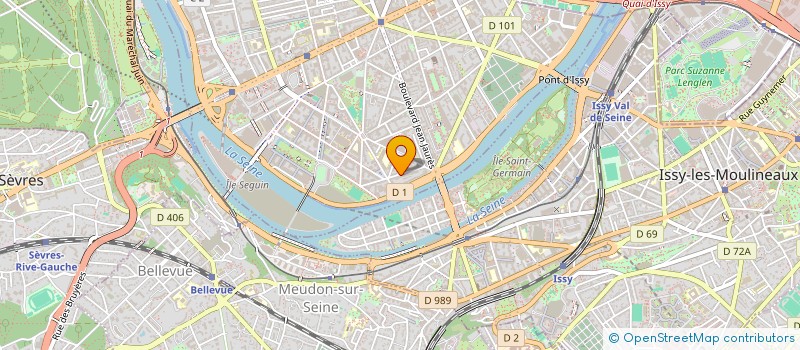 localisation de l'entreprise MONSIEUR VALENTIN THEVENOT à BOULOGNE-BILLANCOURT