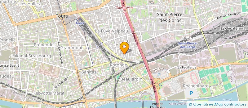 localisation de l'entreprise MONSIEUR VALENTIN THOMAS  TOURS