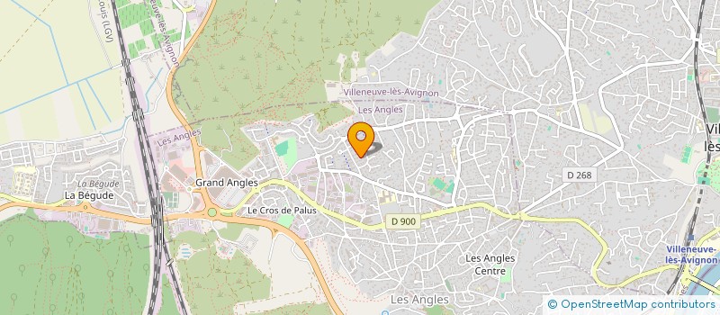 localisation de l'entreprise MONSIEUR VALENTIN TOULEMONT  LES ANGLES