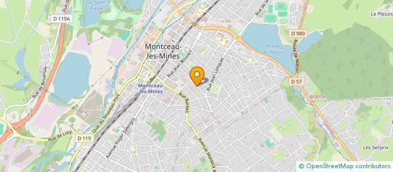 localisation de l'entreprise MONSIEUR VALENTIN TREMEAU à MONTCEAU-LES-MINES