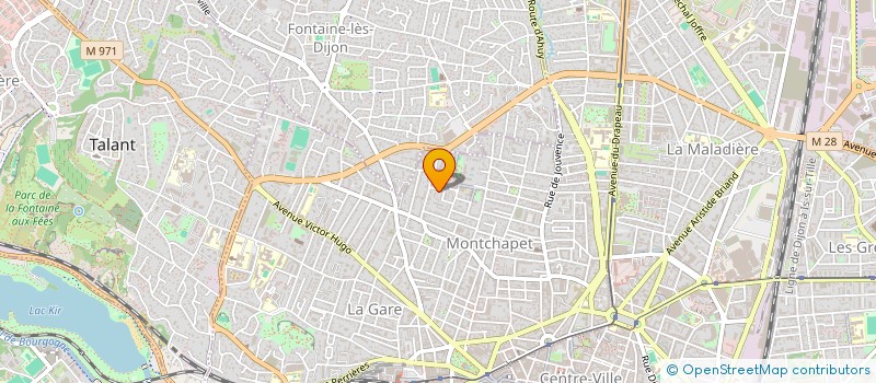 localisation de l'entreprise MONSIEUR VALENTIN TROJAN à DIJON