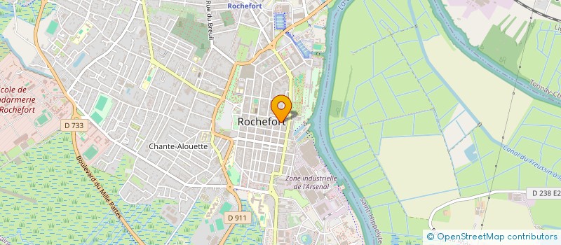 localisation de l'entreprise MONSIEUR VALENTIN TROPPER  ROCHEFORT