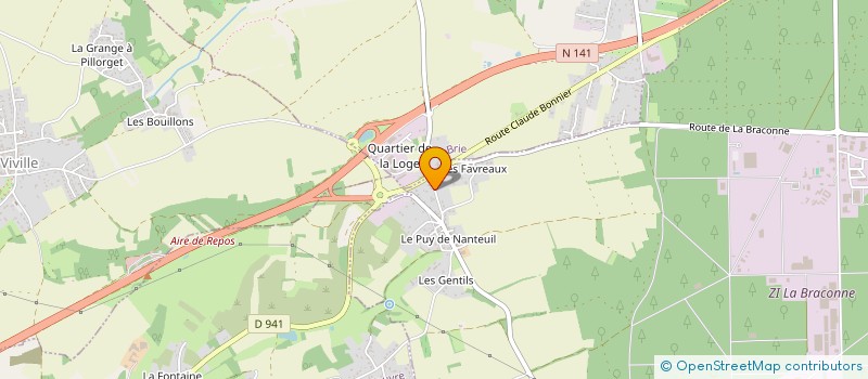 localisation de l'entreprise MONSIEUR VALENTIN TRUFLANDIER à MORNAC