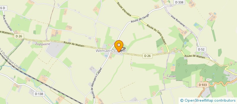 localisation de l'entreprise MONSIEUR VALENTIN TURBOT à WEMAERS-CAPPEL