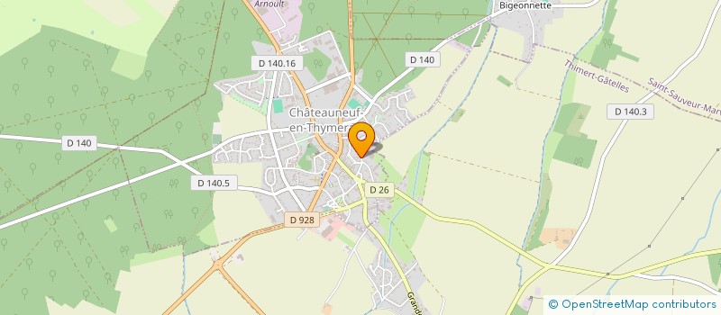 localisation de l'entreprise MONSIEUR VALENTIN VALORY à CHATEAUNEUF-EN-THYMERAIS