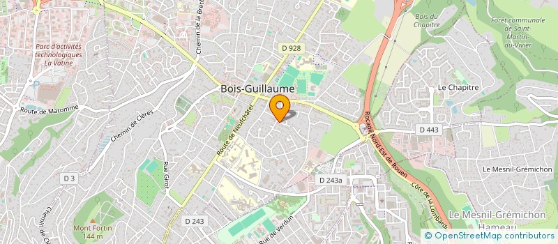 localisation de l'entreprise MONSIEUR VALENTIN VASCO à BOIS-GUILLAUME