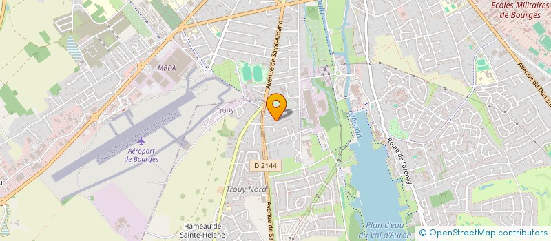 localisation de l'entreprise MONSIEUR VALENTIN VAUTHIER  BOURGES