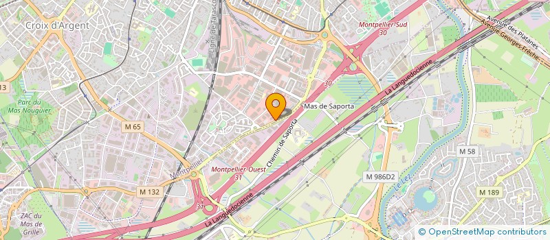 localisation de l'entreprise MONSIEUR VALENTIN VECSEY à MONTPELLIER