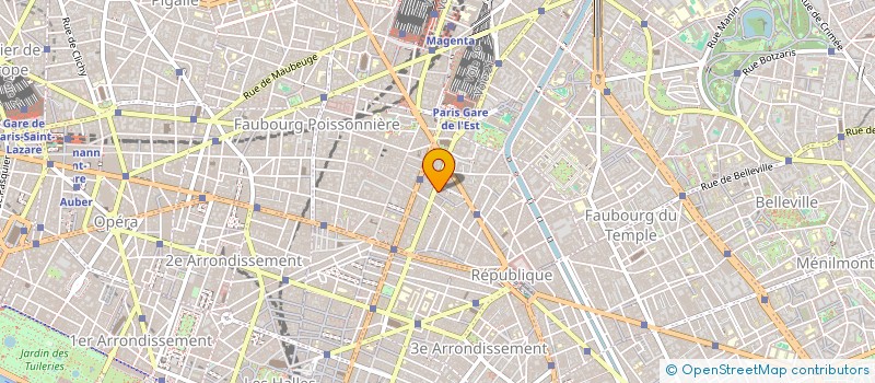 localisation de l'entreprise MONSIEUR VALENTIN VEZINAT  PANTIN