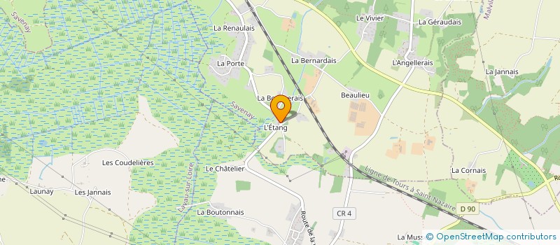 localisation de l'entreprise MONSIEUR VALENTIN VIERLING à LA BAULE-ESCOUBLAC