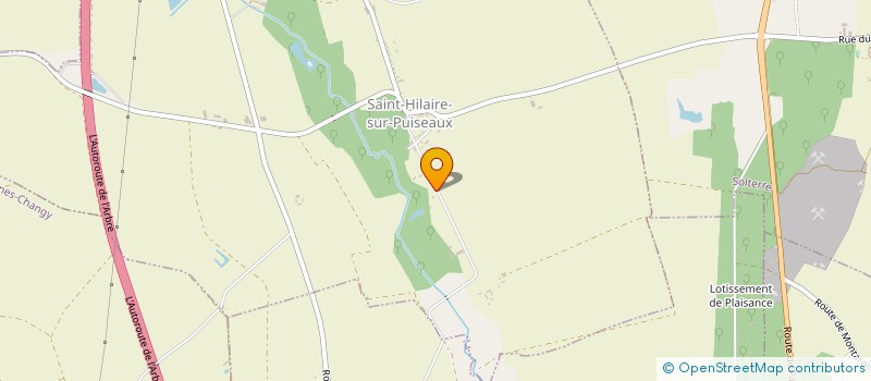 localisation de l'entreprise MONSIEUR VALENTIN VIEUGUE à SAINT-HILAIRE-SUR-PUISEAUX