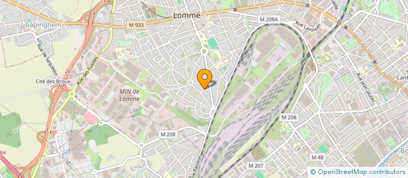 localisation de l'entreprise MONSIEUR VALENTIN VIGIER à LILLE