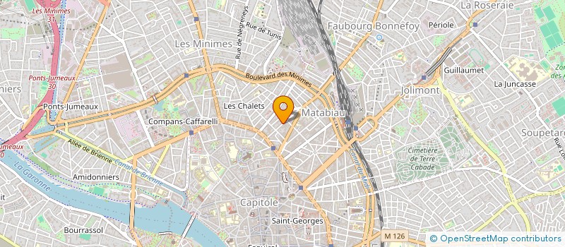 localisation de l'entreprise MONSIEUR VALENTIN VIGUIER  TOULOUSE