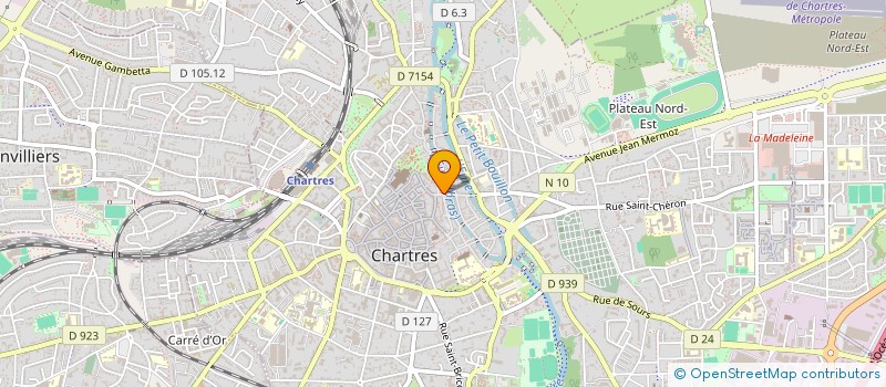 localisation de l'entreprise MONSIEUR VALENTIN VILLENAVE à CHARTRES