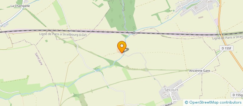 localisation de l'entreprise MONSIEUR VALENTIN VINCENT  SECOURT