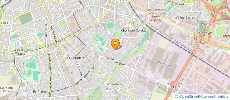 localisation de l'entreprise MONSIEUR VALENTIN VINHAS à CORMELLES-LE-ROYAL