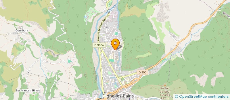 localisation de l'entreprise MONSIEUR VALENTIN VIVIER à DIGNE-LES-BAINS