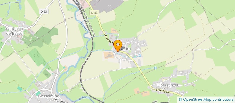 localisation de l'entreprise MONSIEUR VALENTIN WAGENHEIM  ROMELFING