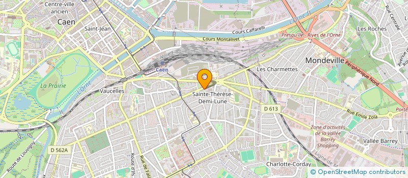 localisation de l'entreprise MONSIEUR VALENTIN WAGON à CAEN