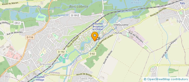 localisation de l'entreprise MONSIEUR VALENTIN WATRIGANT à BREUILLET