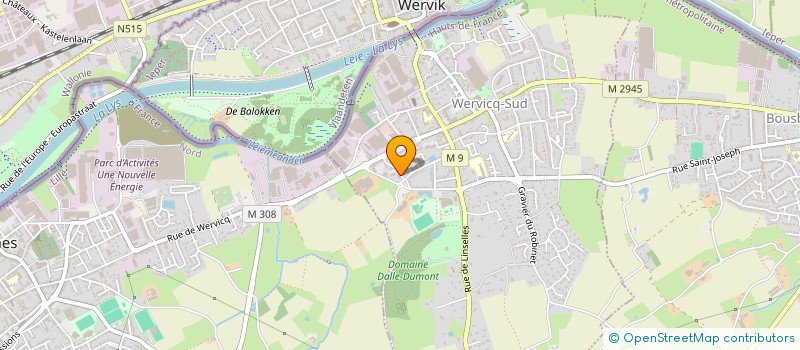 localisation de l'entreprise MONSIEUR VALENTIN WAUTHIER  CAMBRAI